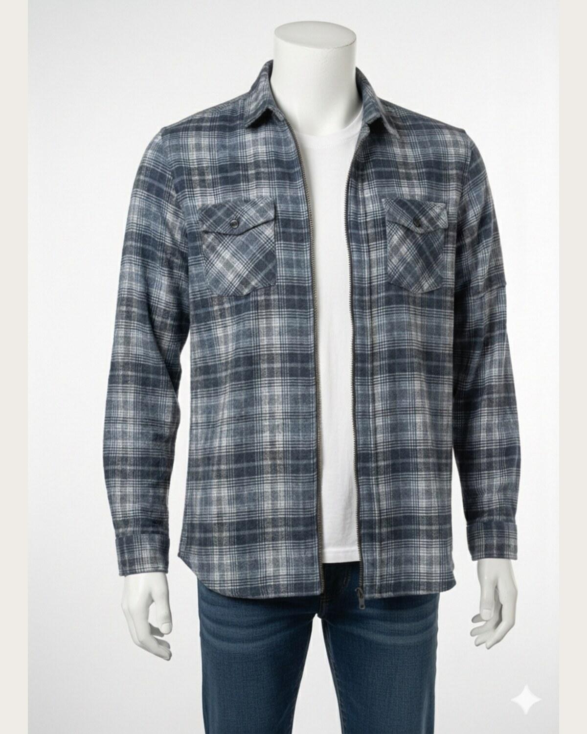 Men's Flannel Quilting Shirt